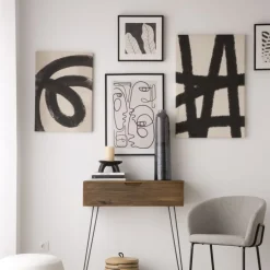 Ligne Cuadro 60x90cm toile+mdf^Banak