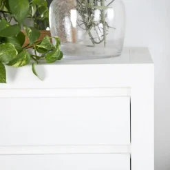 Liland Commode en bois laqué blanc^Banak Discount
