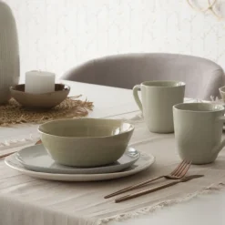 Loga Chemin de table en coton naturel^Banak Online