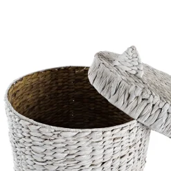 Losme Panier à linge en fibre^Banak Sale