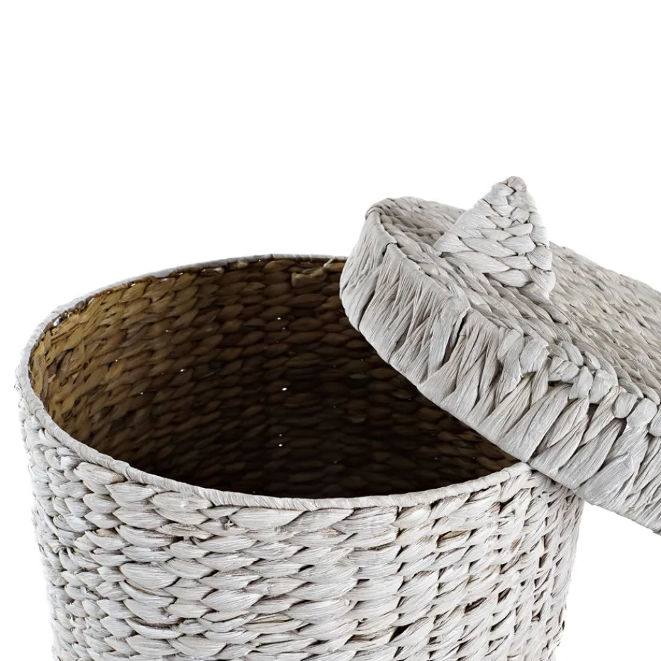 Losme Panier à linge en fibre^Banak Sale