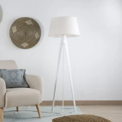 Lure Lampe de sol blanche^Banak New