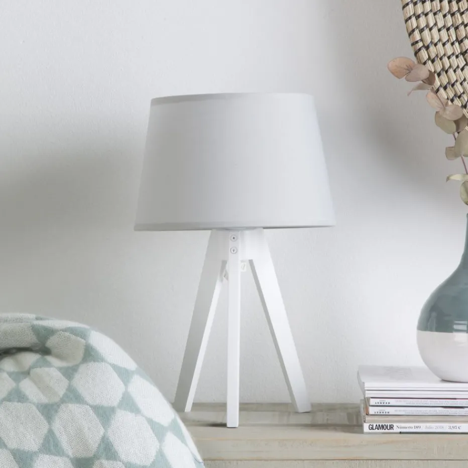 Lure Lampe table 34h blanche^Banak Best