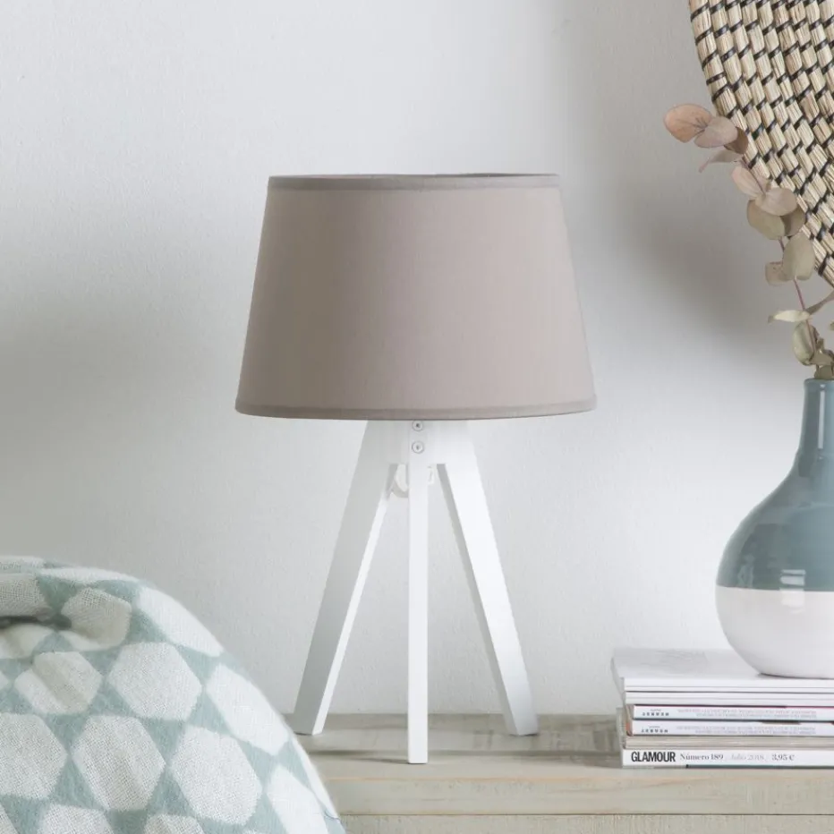 Lure Lampe table 34h blanche^Banak Best