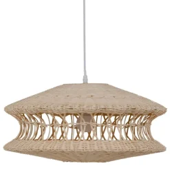 Lustre Takal en rotin et métal^Banak Discount