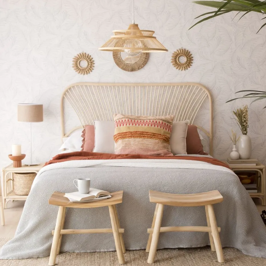 Lux Tête de lit en rotin naturel pour lit de 150 et 160^Banak Best