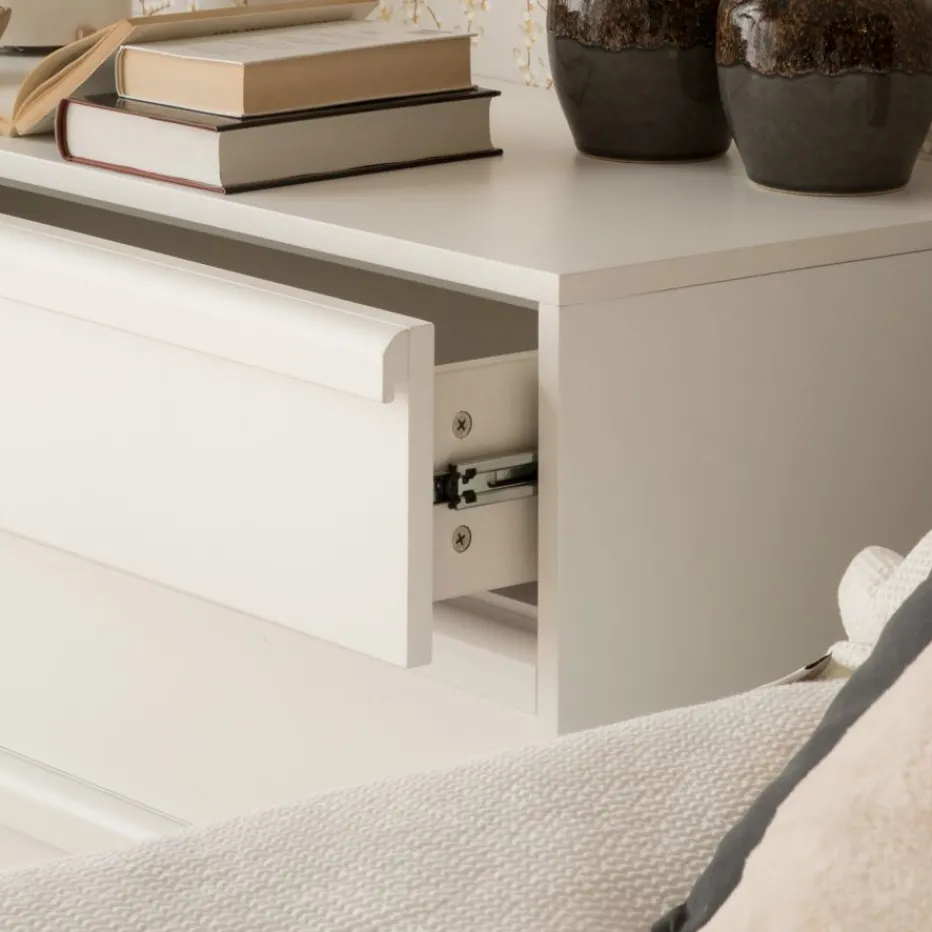 Margot Commode en bois laqué blanc^Banak New