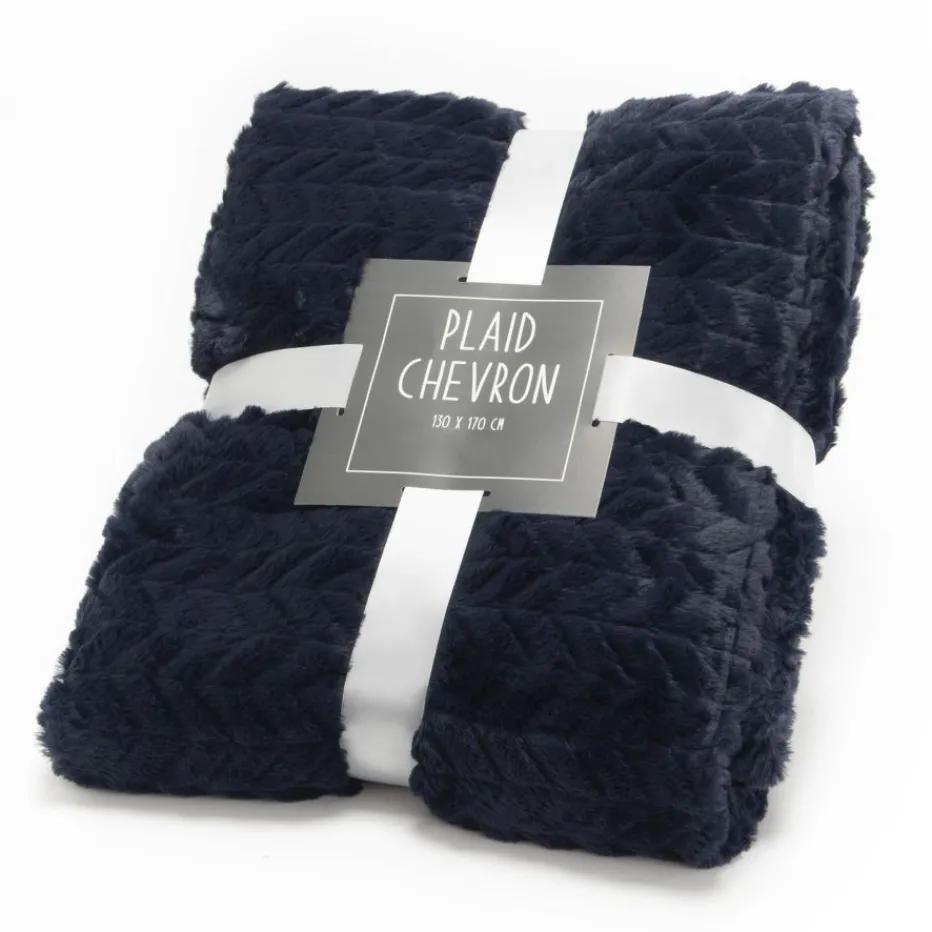 Mary Manta bleu marine 130x170^Banak Hot