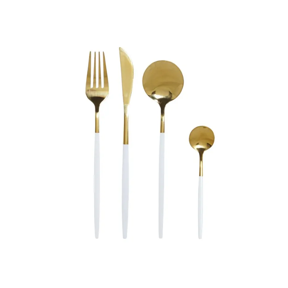 Maso Couverture set 16 inox doré^Banak
