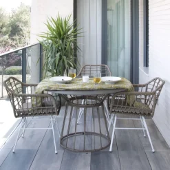 Mattia Chaise de jardin en rotin synthétique^Banak Clearance