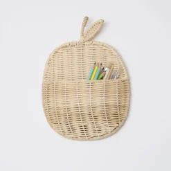 Mela Panier en forme de pomme en rotin^Banak Hot