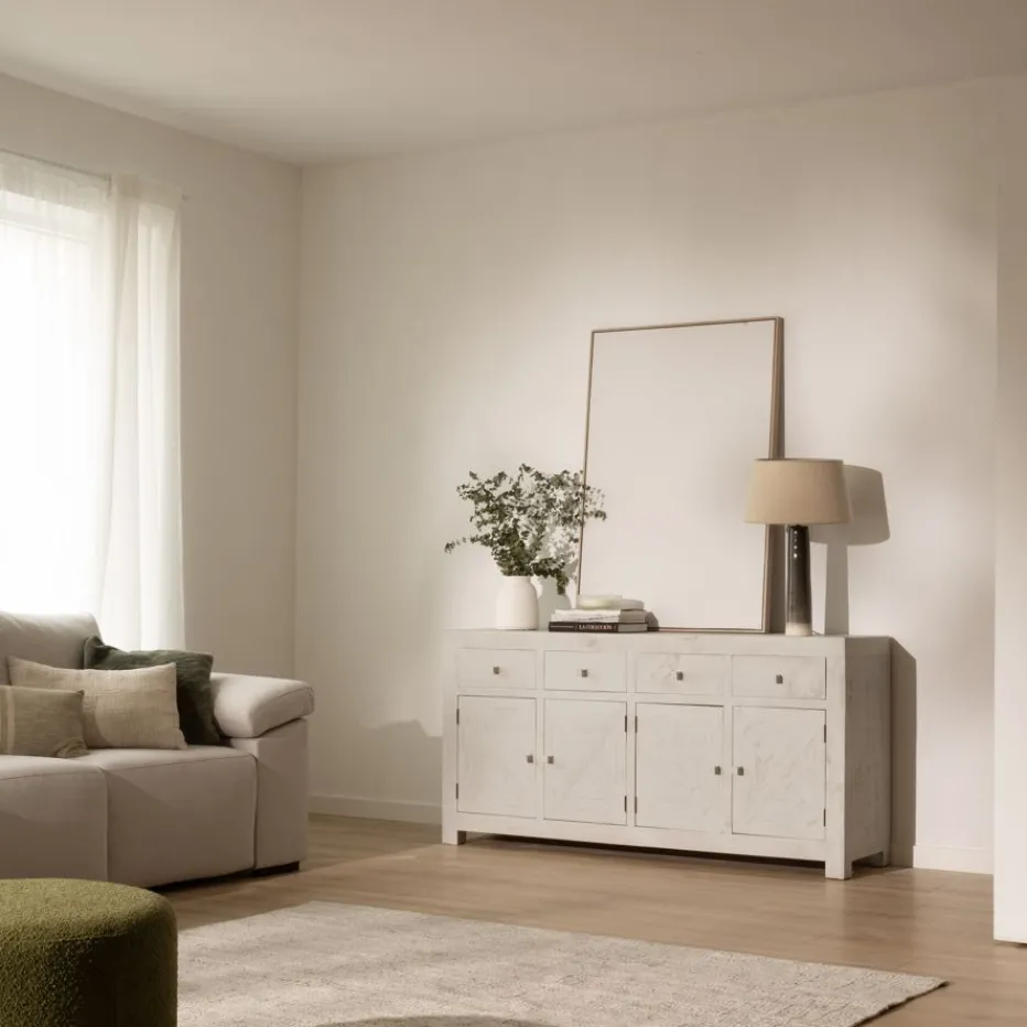Milner Buffet en bois massif^Banak Clearance