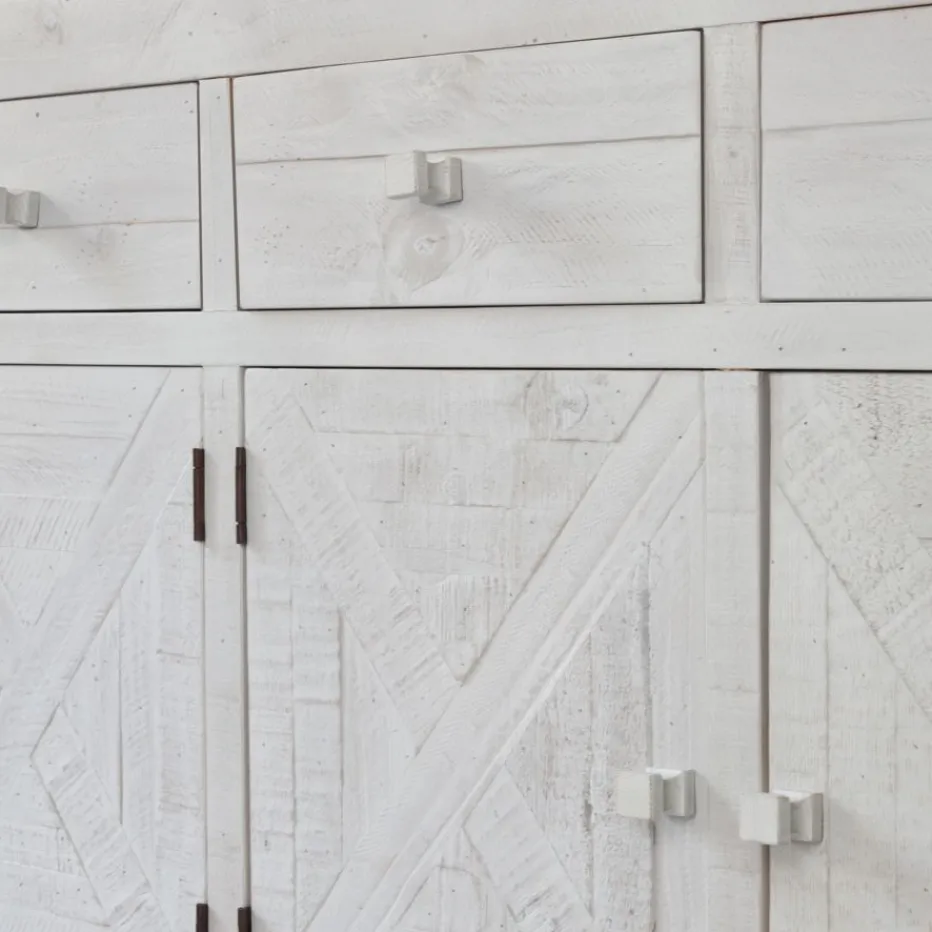 Milner Buffet en bois massif^Banak Clearance