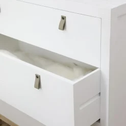 Milos Commode en bois blanc et naturel^Banak Hot