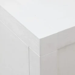 Milos Commode en bois blanc et naturel^Banak Hot