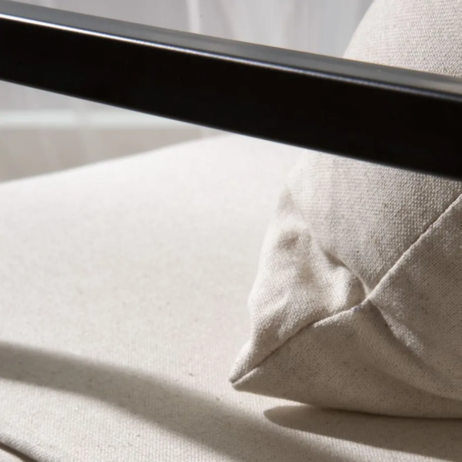 Murano Fauteuil tapissé beige^Banak Best
