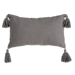 Naga Coussin gris décoration en coton^Banak Sale