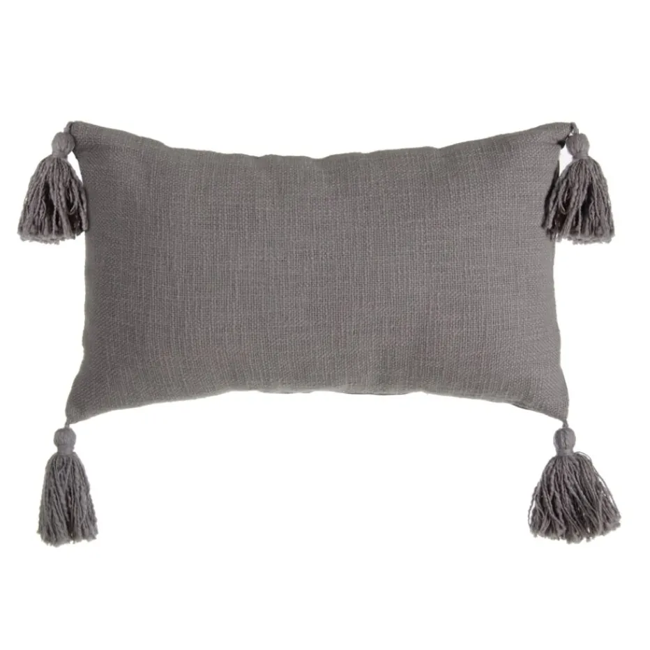 Naga Coussin gris décoration en coton^Banak Sale