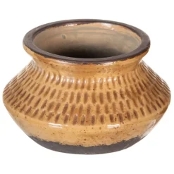 Nago Vase marron decoration en ceramique^Banak Outlet