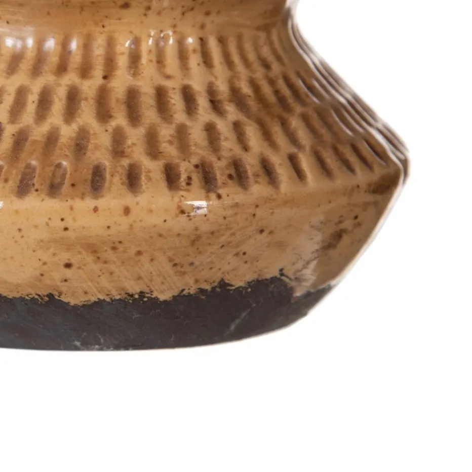 Nago Vase marron decoration en ceramique^Banak Outlet