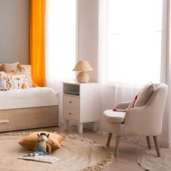 Naivi Fauteuil de lecture beige^Banak Discount