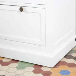Nantes Commode en bois laqué blanc^Banak