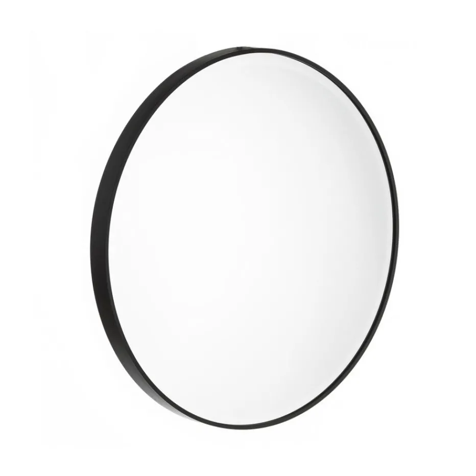 Napa Miroir aluminium-cristal noir^Banak Sale