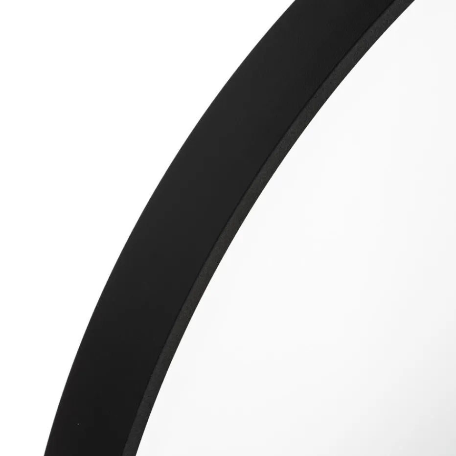 Napa Miroir aluminium-cristal noir^Banak Sale