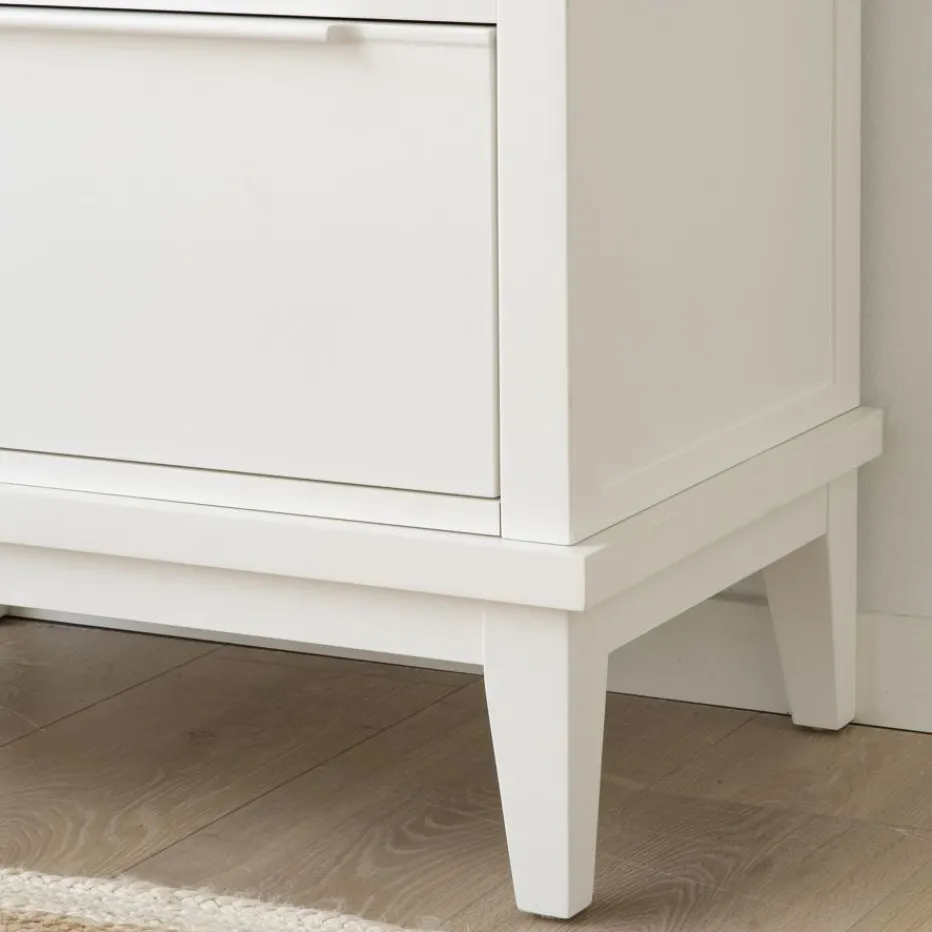 Naroa Commode laqué en blanc^Banak Discount