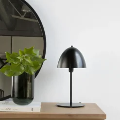 Natu Lampe table métal noir^Banak Discount