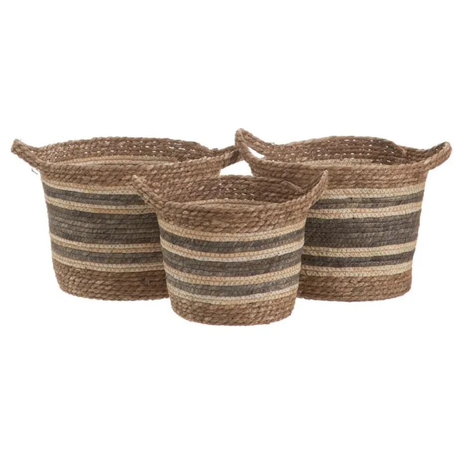 Neya Ensemble de 3 paniers en fibre naturelle^Banak Outlet