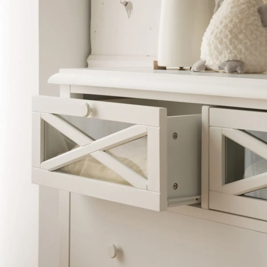 Niza Commode en bois laqué blanc^Banak Outlet