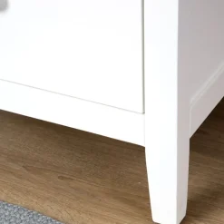 Niza Commode en bois laqué blanc^Banak Clearance