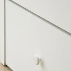 Niza Lit gigogne laqué en blanc pour matelas de 90^Banak Clearance