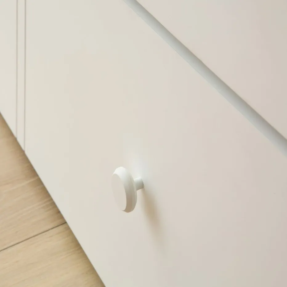 Niza Lit gigogne laqué en blanc pour matelas de 90^Banak Clearance