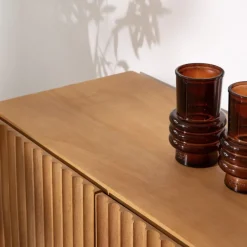 Nolan Mueble tv de madera maciza de mango^Banak Outlet