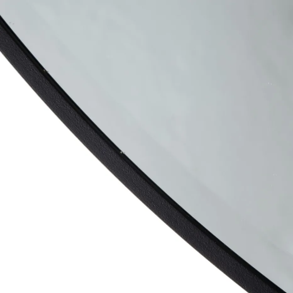Nolo Miroir noir en aluminium - verre^Banak