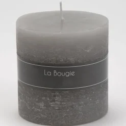 Noly Bougie cylindrique gris^Banak Online