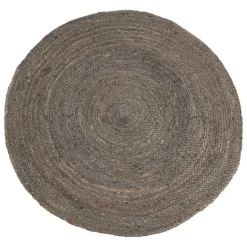 Nom Tapis de salon en jute rond^Banak New