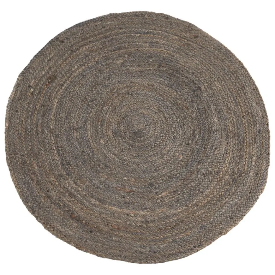 Nom Tapis de salon en jute rond^Banak New