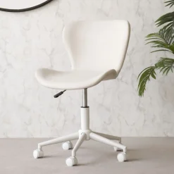 Nori Chaise de bureau beige avec roulettes^Banak Best