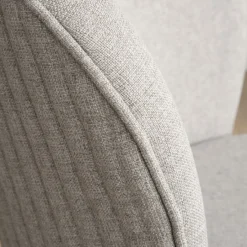 Nuren Chaise rembourrée gris perle^Banak New