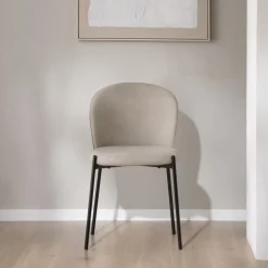 Nuren Chaise rembourrée beige^Banak