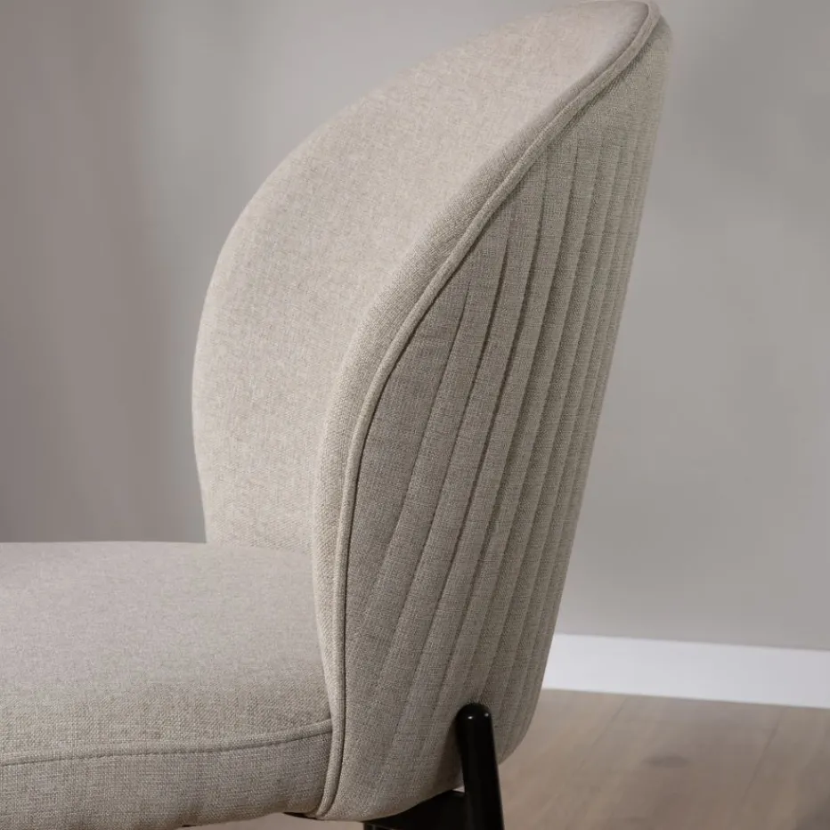 Nuren Chaise rembourrée beige^Banak