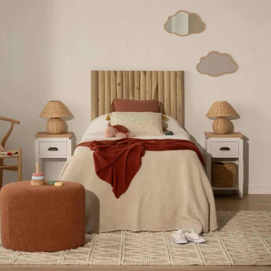 Nusa Cabecero de madera para cama de 90^Banak Hot