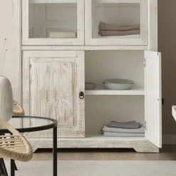 Oblak Vitrine en bois massif^Banak Hot