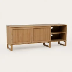 Olivia Meuble tv en bois massif naturel^Banak New