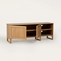 Olivia Meuble tv en bois massif naturel^Banak New