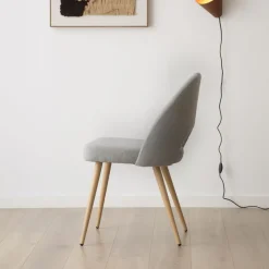 Onna Chaise rembourrée gris^Banak Hot