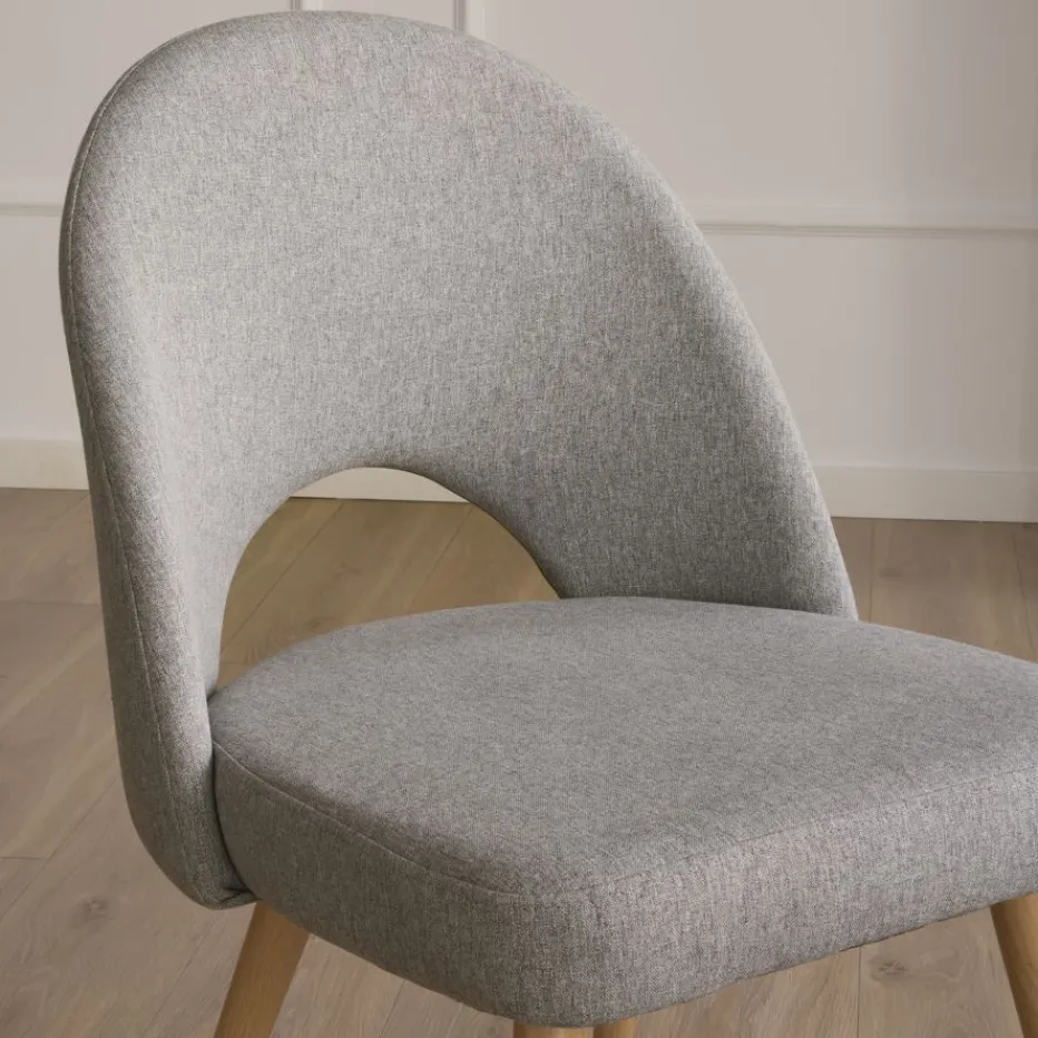 Onna Chaise rembourrée gris^Banak Hot